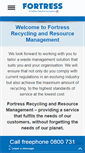 Mobile Screenshot of fortressrecycling.com